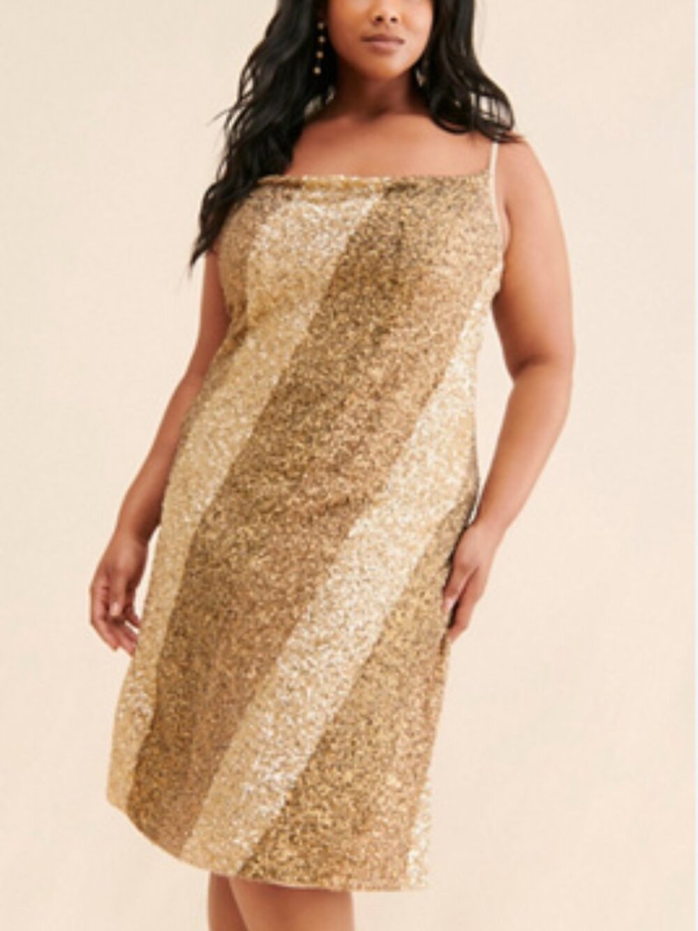 NWT Anthropologie Bl-nk Kayla Sequin Dress Size Medium - Picture 1 of 8